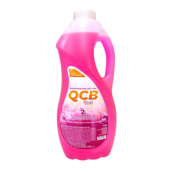 1000 QCB DESINFETANTE FLORAL 2L